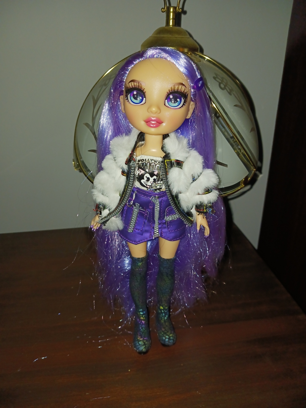 Rainbow High Doll Violet Willow Redressed